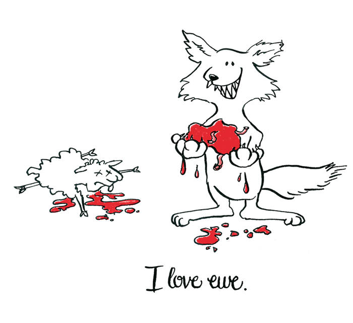 I love ewe valentine