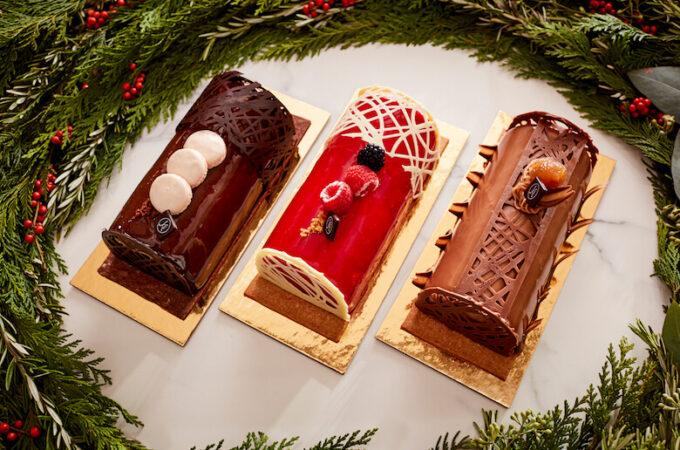 La bûche de Noël ( pour 6 à 8 personnes) - box Cake Master