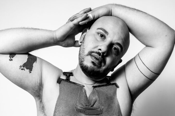 stefano diaz posing for the camera