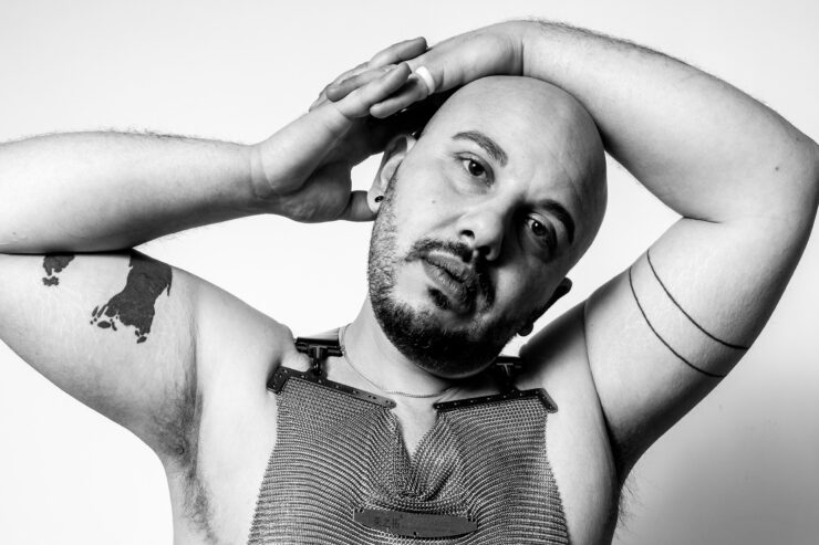 stefano diaz posing for the camera