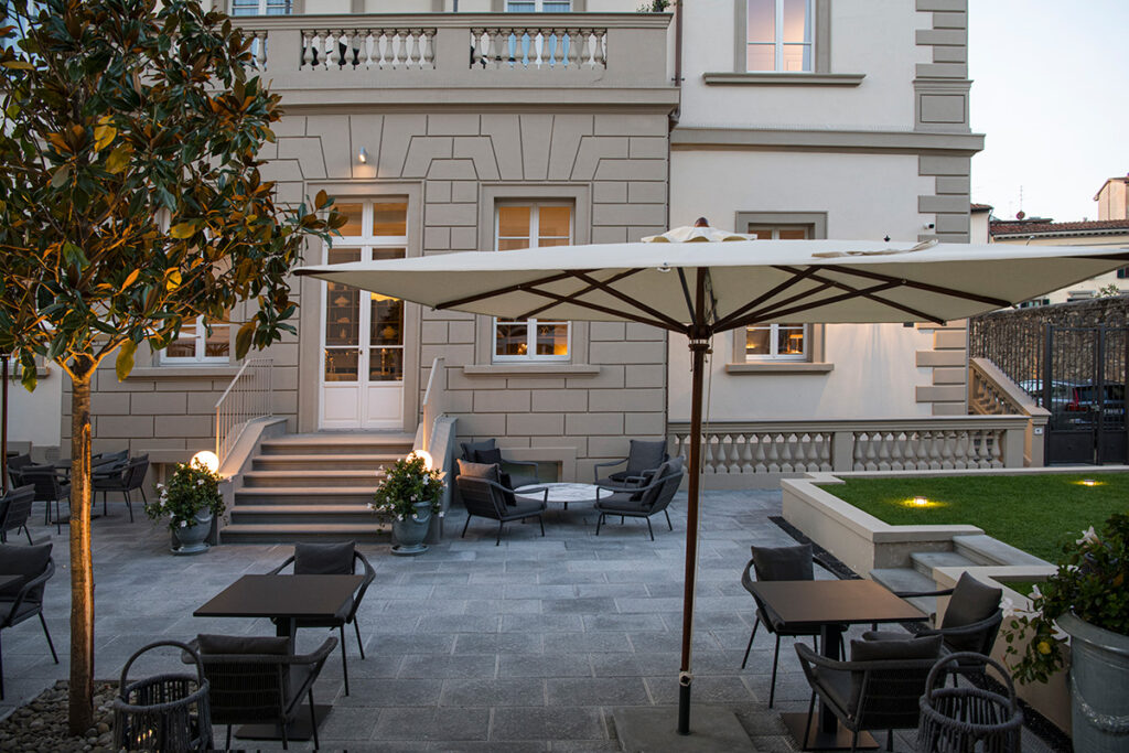 patio in tuscany