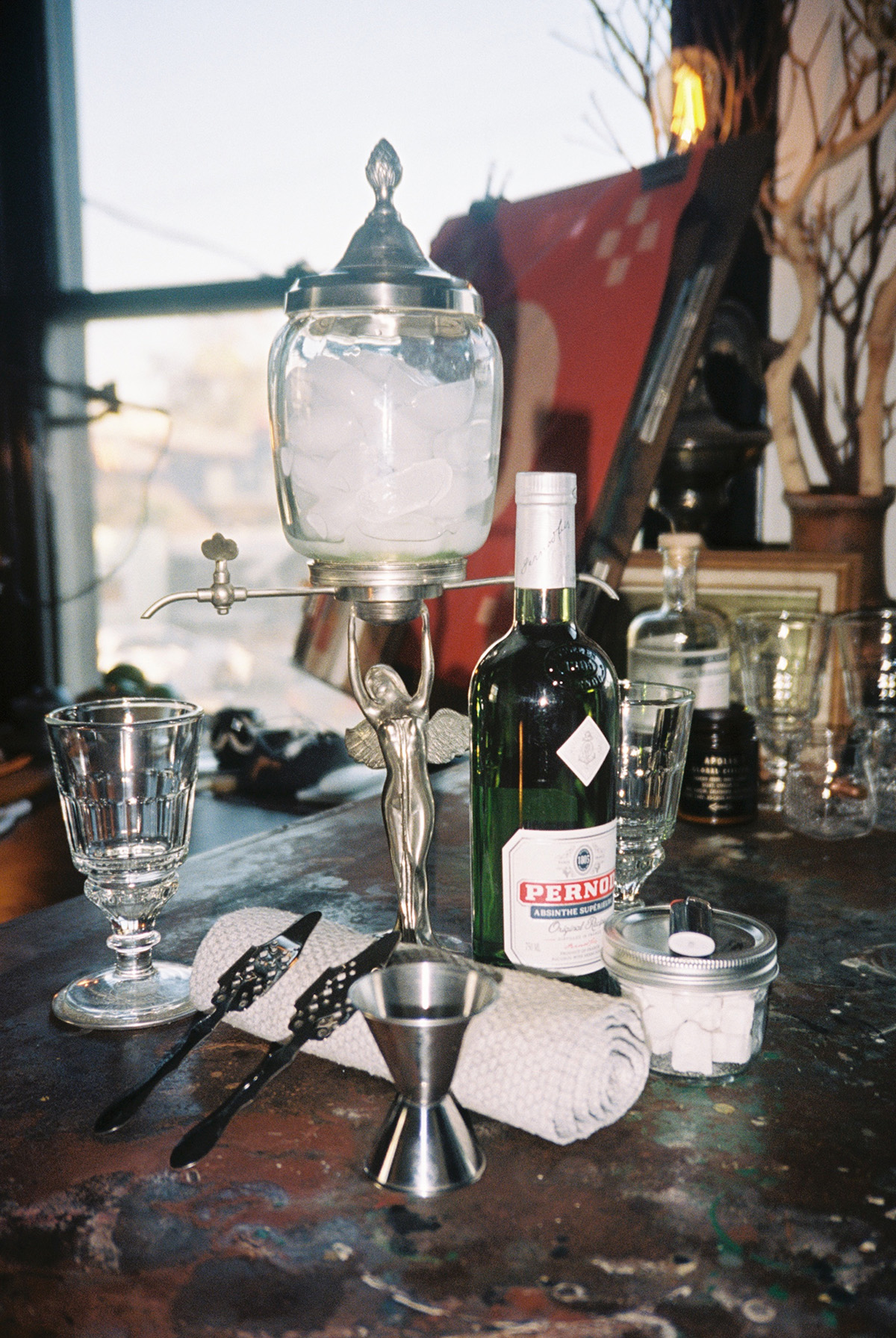 vintage absinthe fountain