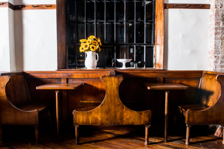 tables at commerce inn