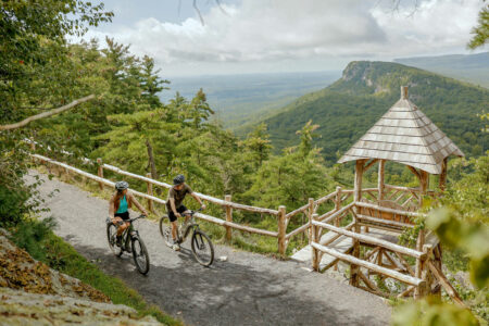 view from Mohonk Mountain House