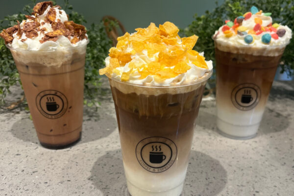 cereal lattes form kofee