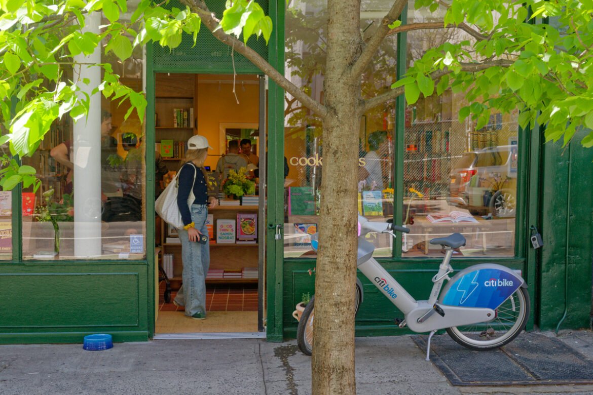 a look inside Wold Sorrel bookstore