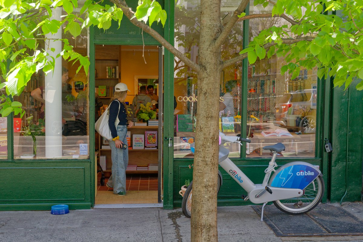 a look inside Wold Sorrel bookstore