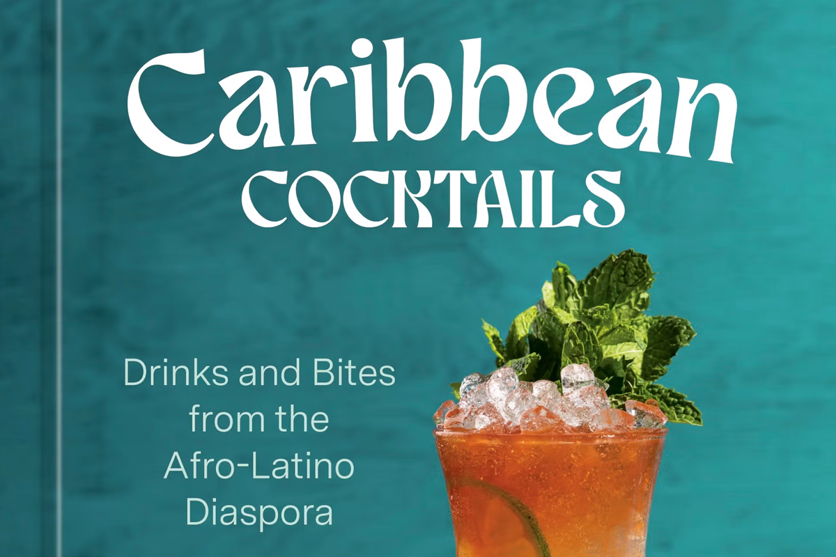 caribbean cocktails recipe book cover